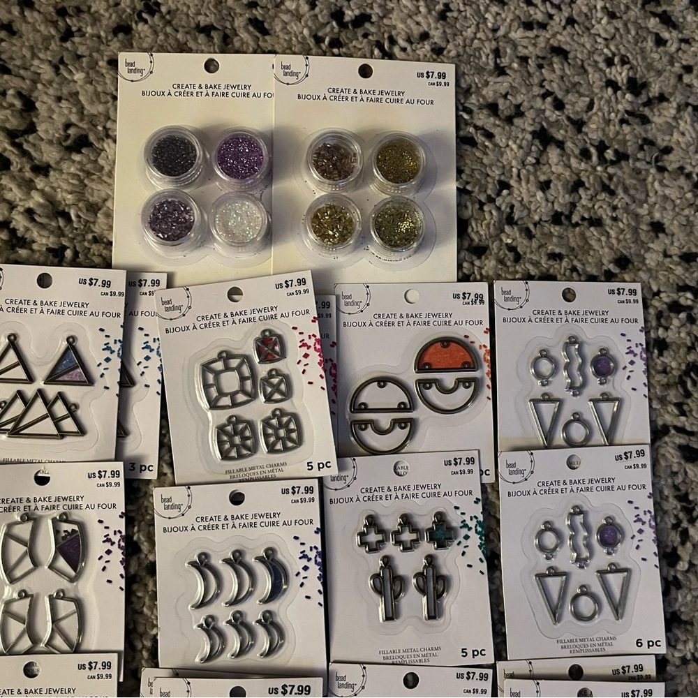 Assorted Jewelry Making Charms Set - Picture 2 of 3